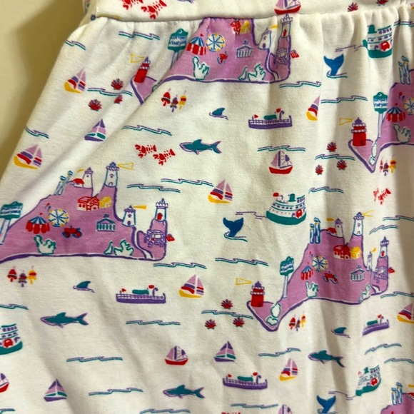 EUC Katydid Martha’s Vineyard Princess Nautical Button Sundress - Picture 3 of 4